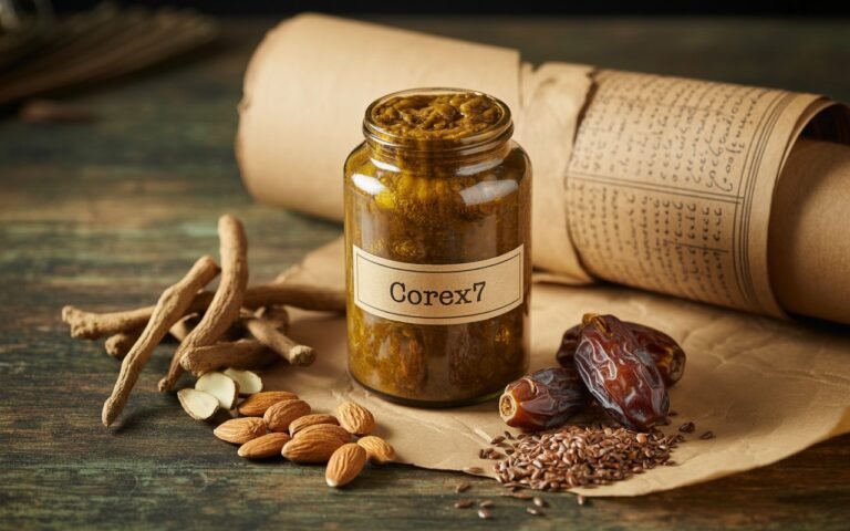 Corex7 Ayurvedic Strength Paste – Herbal Formula for Strength, Hair, Energy, and Immunity